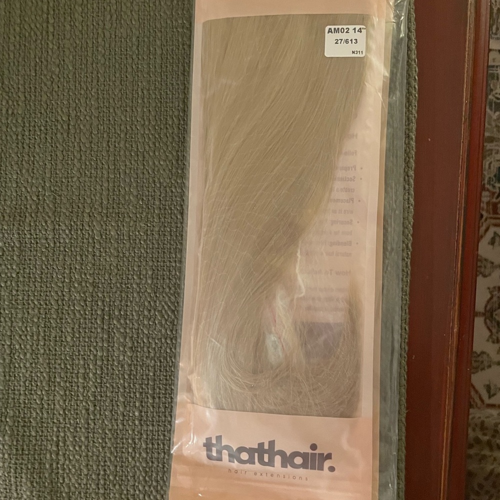 Halo Blonde Hair Extensions